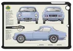 Lotus Elite S2 1957-63 Small Tablet Covers